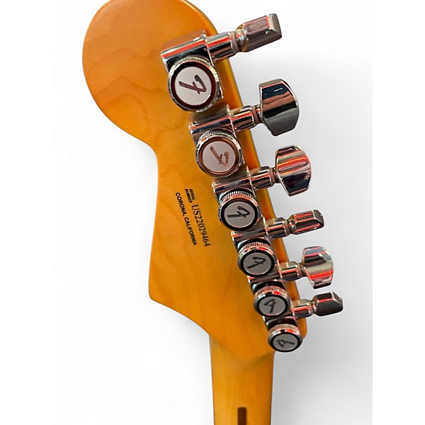 Used Fender American Ultra Stratocaster Cobra Blue Solid Body Electric Guitar