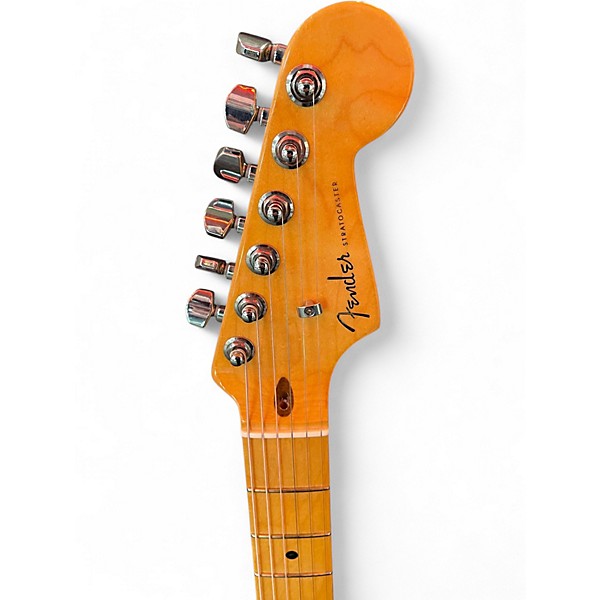 Used Fender American Ultra Stratocaster Cobra Blue Solid Body Electric Guitar