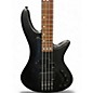 Used Schecter Guitar Research Stiletto Stealth-4 Satin Black Electric Bass Guitar