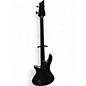 Used Schecter Guitar Research Stiletto Stealth-4 Satin Black Electric Bass Guitar