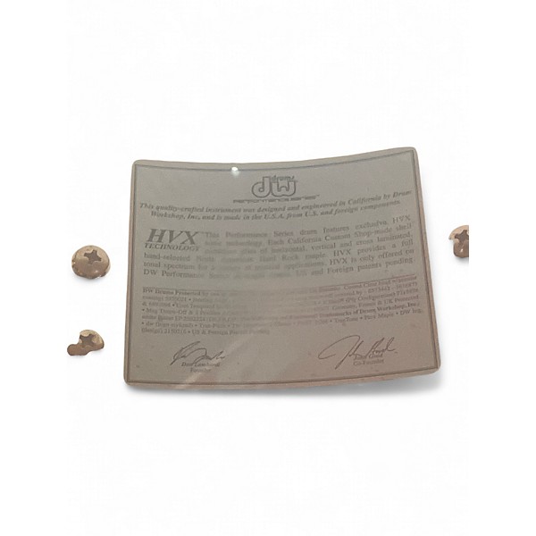 Used DW 8X14 Performance Series Snare Hard Satin Surf Drum