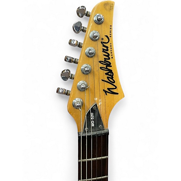 Used Washburn MERCURY 2 Color Sunburst Solid Body Electric Guitar