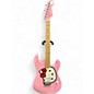 Used Squier Hello Kitty Stratocaster Single Hum Pink With Kitty Pickguard Pink Solid Body Electric Guitar thumbnail