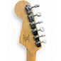Used Squier Hello Kitty Stratocaster Single Hum Pink With Kitty Pickguard Pink Solid Body Electric Guitar
