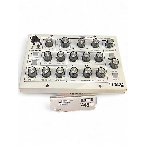 Used Moog TBP002 Minitaur Bass Synthesizer