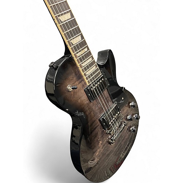 Used Gibson STUDIO SESSION TRANS EBONY BURST Solid Body Electric Guitar