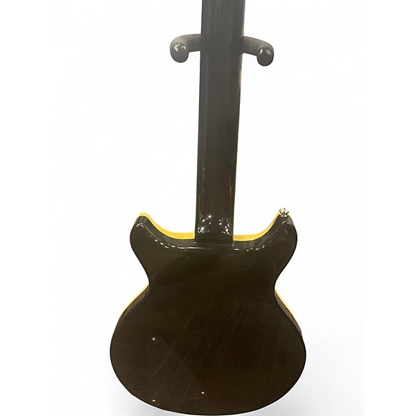 Used Hamer XT Series Sunburst AT Black Solid Body Electric Guitar