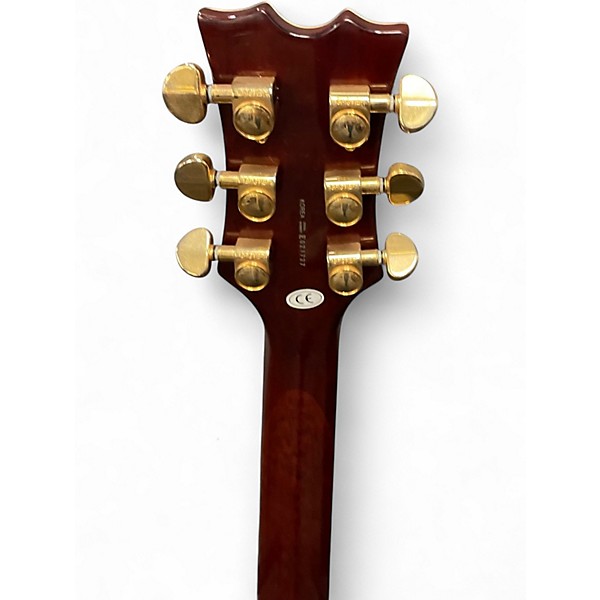 Used Dean Del Sol Sarasota Trans Amber Hollow Body Electric Guitar