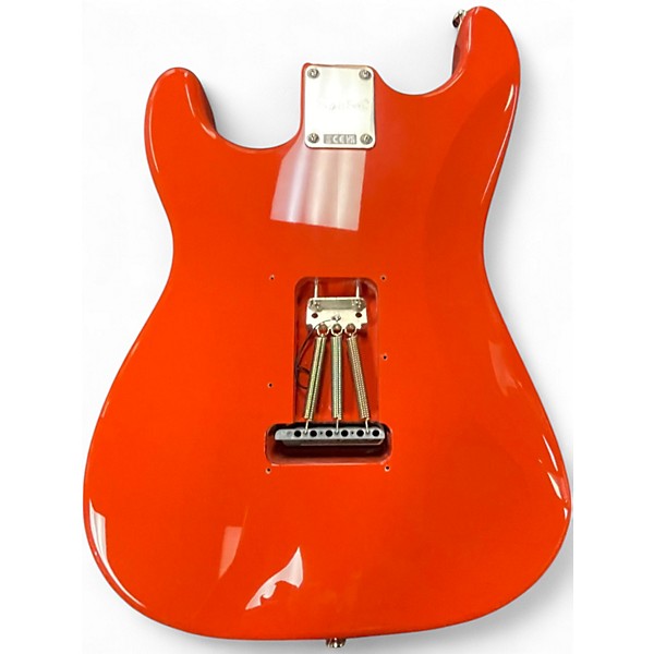 Used Squier Classic Vibe 1950S Stratocaster Fiesta Red Solid Body Electric Guitar