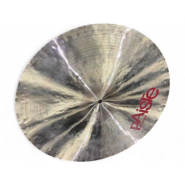 Used Paiste 19in 2002 Crash Cymbal