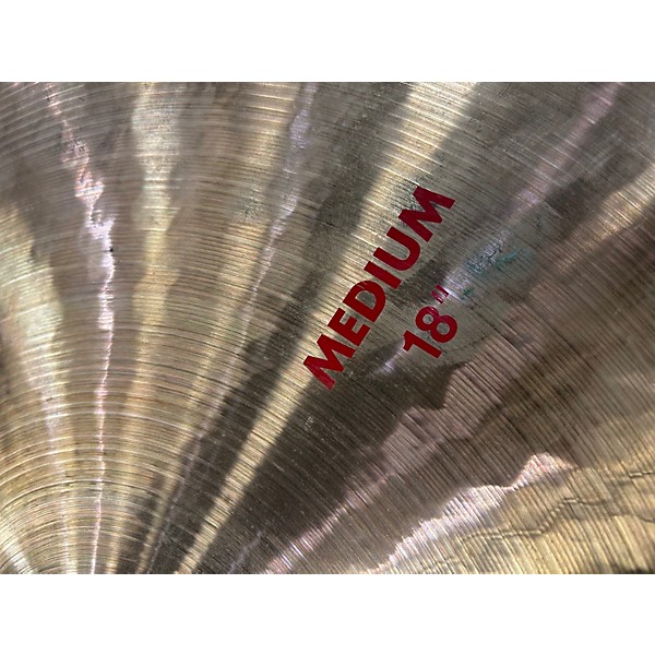Used Paiste 18in 2002 Medium Crash Cymbal