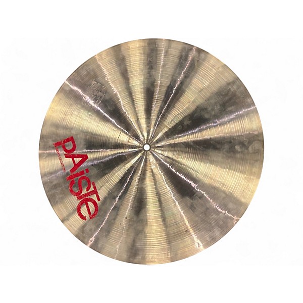 Used Paiste 18in 2002 Medium Crash Cymbal