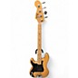 Vintage 1975 Fender PRECISION BASS LEFT HANDED Natural Electric Bass Guitar thumbnail