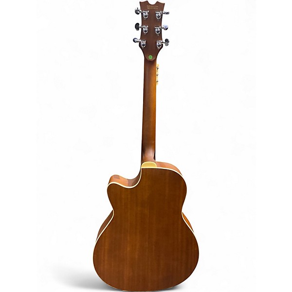 Used Dean RESONATOR SINGLE CUTAWAY Natural Acoustic Electric Guitar