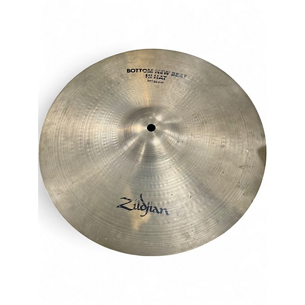 Used Zildjian 14in New Beat Hi Hat Bottom Cymbal
