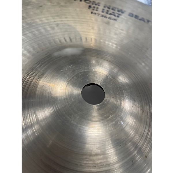 Used Zildjian 14in New Beat Hi Hat Bottom Cymbal