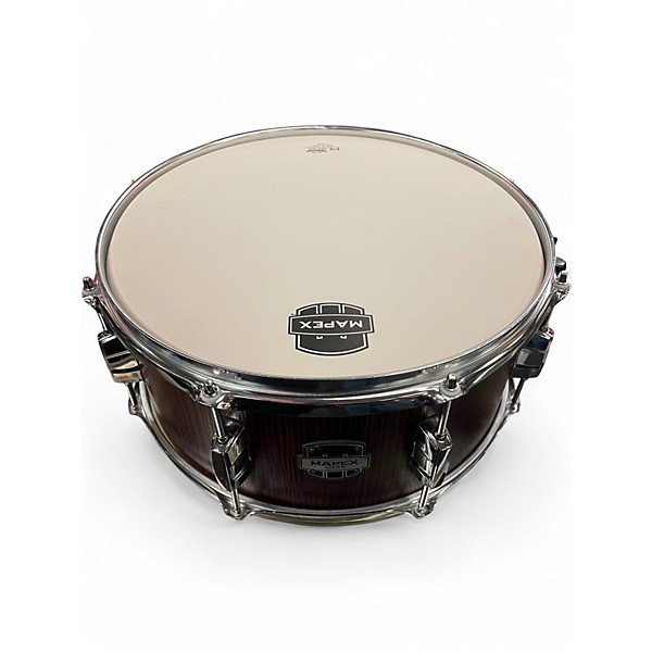 Used Mapex 14in Mars Series Snare Red Bark Drum