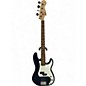 Used Squier 20TH ANNIVERSARY AFFINITY P BASS NAVY BLUE Electric Bass Guitar thumbnail