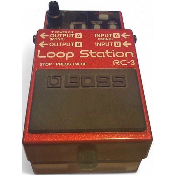 Used BOSS RC3 Loop Station Pedal