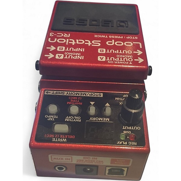Used BOSS RC3 Loop Station Pedal