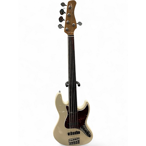 Used Sire Marcus Miller V7 Alder 5 String Vintage White Electric Bass Guitar