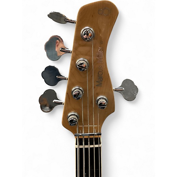 Used Sire Marcus Miller V7 Alder 5 String Vintage White Electric Bass Guitar