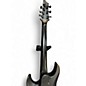 Used Schecter Guitar Research Damien 7 String Black Solid Body Electric Guitar