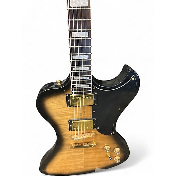 Used Grzenia ROYALE Brown Solid Body Electric Guitar
