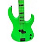 Used Dean Custom Zone 4-String Green Electric Bass Guitar