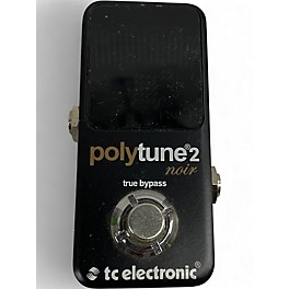 Used TC Electronic Polytune Noir Mini 2 Tuner Pedal