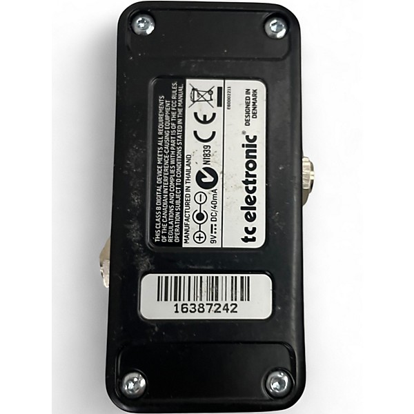 Used TC Electronic Polytune Noir Mini 2 Tuner Pedal