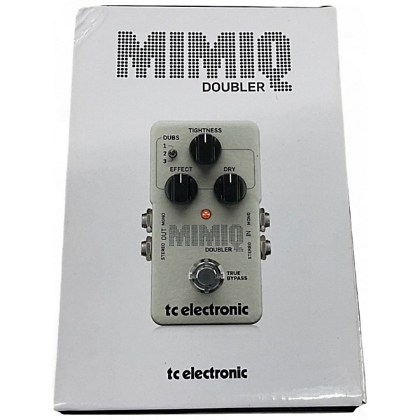 Used TC Electronic Mimiq Doubler Effect Pedal