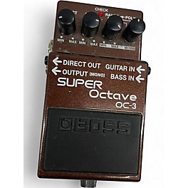 Used BOSS OC3 Super Octave Effect Pedal