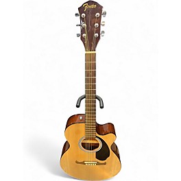 Used Fender FA135CE Concert Natural Acoustic Electric Guitar