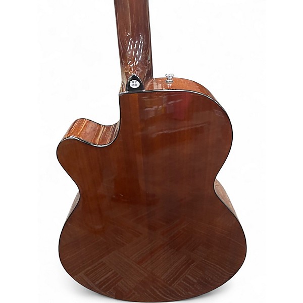 Used Fender FA135CE Concert Natural Acoustic Electric Guitar