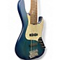 Used Sadowsky Guitars MetroLine 21-fret Vintage J/J Bass, Swamp Ash Body Ocean Blue Transparent Electric Bass Guitar