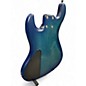Used Sadowsky Guitars MetroLine 21-fret Vintage J/J Bass, Swamp Ash Body Ocean Blue Transparent Electric Bass Guitar