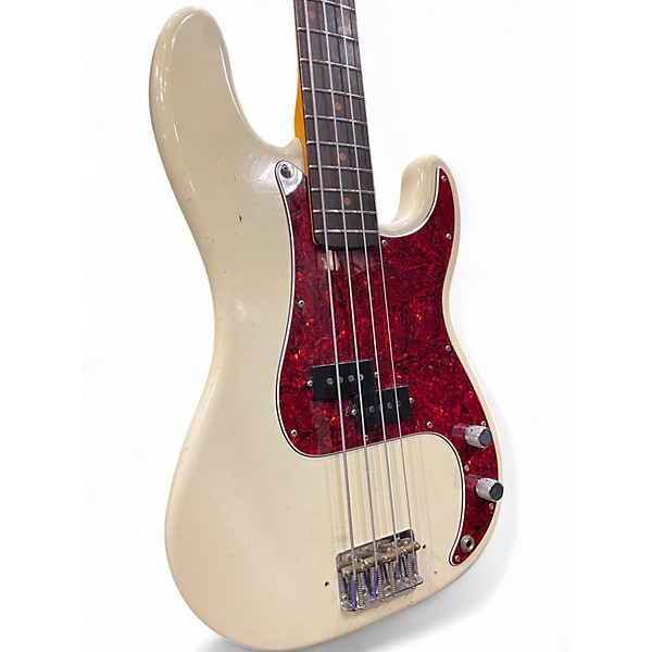 Used Fender '63 Precision Bass Journeyman Olympic White Electric Bass Guitar