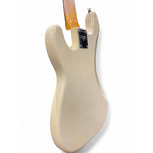 Used Fender '63 Precision Bass Journeyman Olympic White Electric Bass Guitar