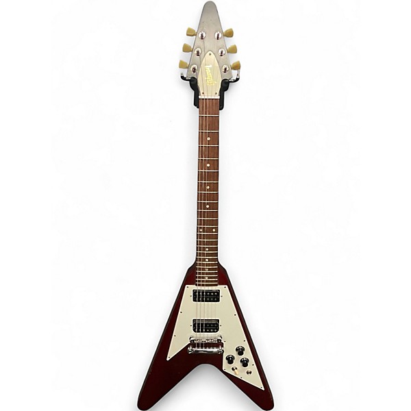 Used 2007 Gibson Flying V Aged Cherry Solid Body Electric Guitar