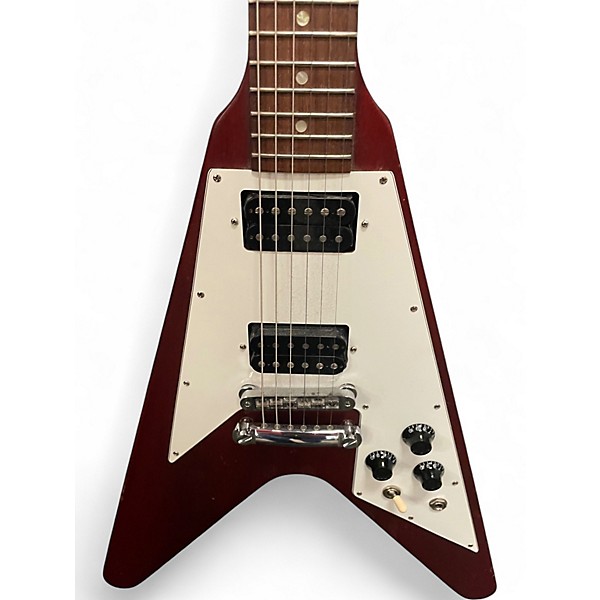 Used 2007 Gibson Flying V Aged Cherry Solid Body Electric Guitar