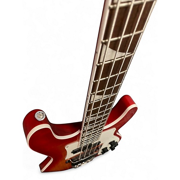 Used Jackson X Series Concert CBXNT DX IV Cherry Sunburst Electric Bass Guitar