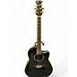 Used Ovation CC28-5 Celebrity Black Acoustic Electric Guitar