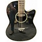 Used Ovation CC28-5 Celebrity Black Acoustic Electric Guitar