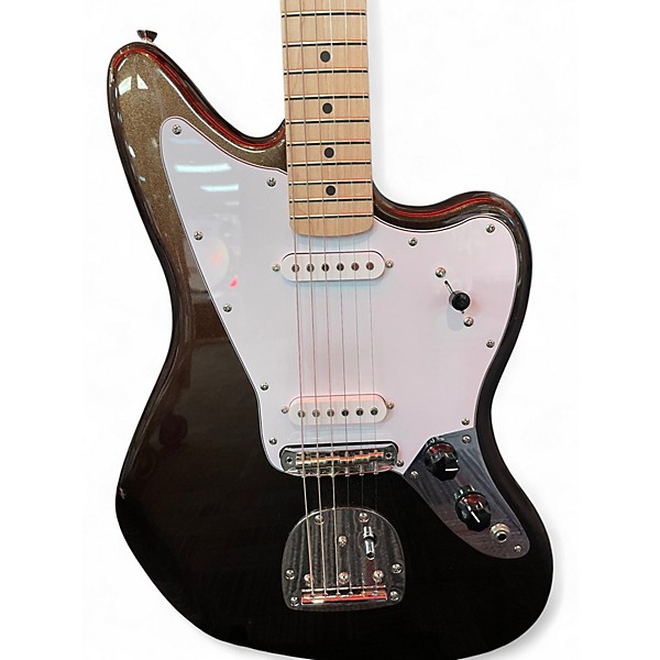 Used 2024 Squier AFFINITY JAGUAR MOCHA Solid Body Electric Guitar