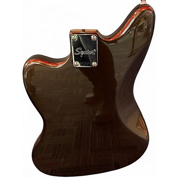 Used 2024 Squier AFFINITY JAGUAR MOCHA Solid Body Electric Guitar