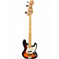 Used Squier Affinity Jazz Bass 3 Color Sunburst Electric Bass Guitar thumbnail