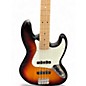 Used Squier Affinity Jazz Bass 3 Color Sunburst Electric Bass Guitar