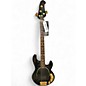 Used 2006 Ernie Ball Music Man Stingray 4 String Black and Gold Electric Bass Guitar thumbnail