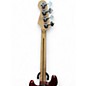 Used Squier Affinity Jazz Bass Candy Apple Red Electric Bass Guitar